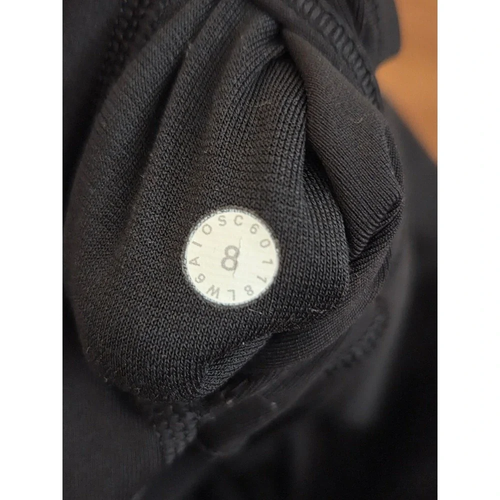 Lululemon Wunder Under High-Rise Crop 21‎ Black Luxtreme Leggings W6AIOS Size 8